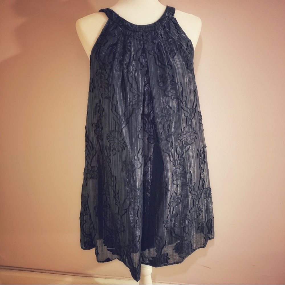 Eva Franco Black Trapeze Dress
